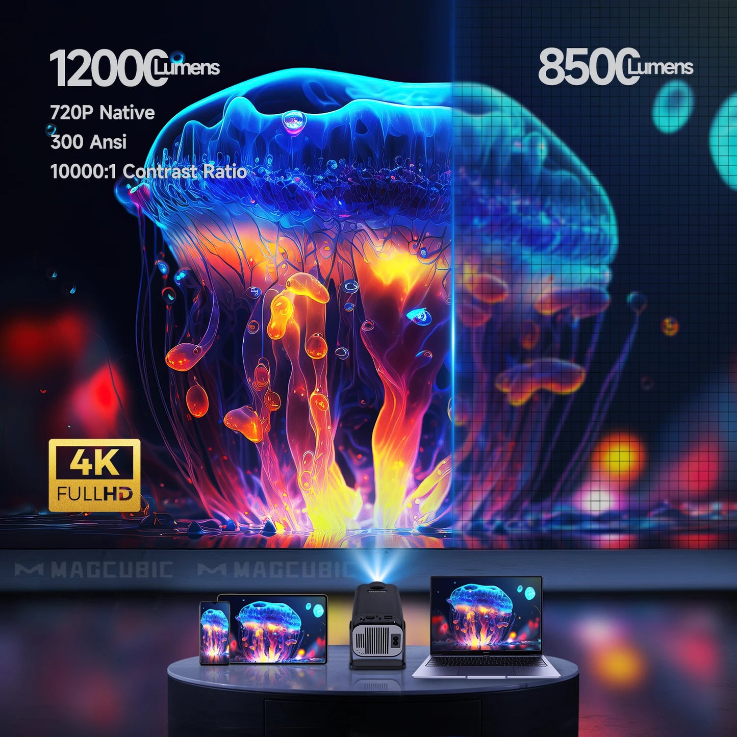 Magcubic Android 4K Projector