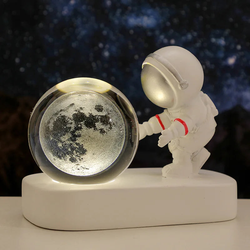 3D Astronaut Crystal Ball