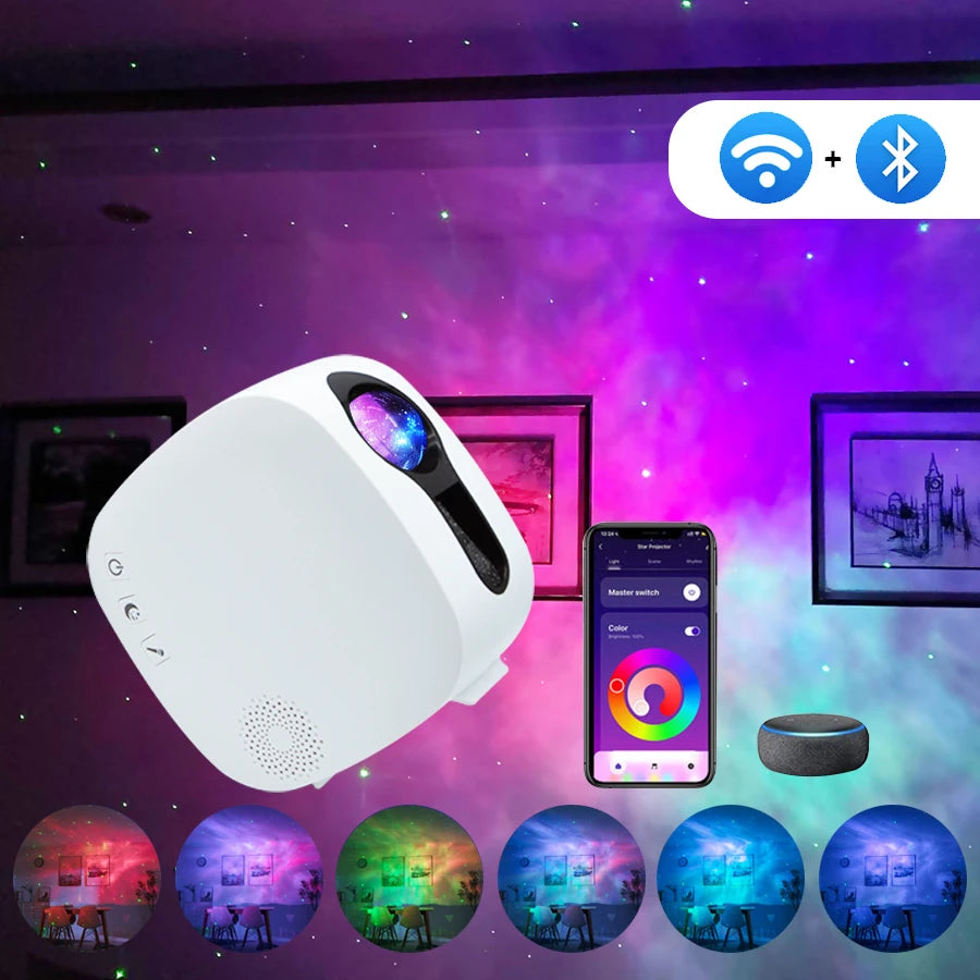 WiFi Galaxy Star Projector