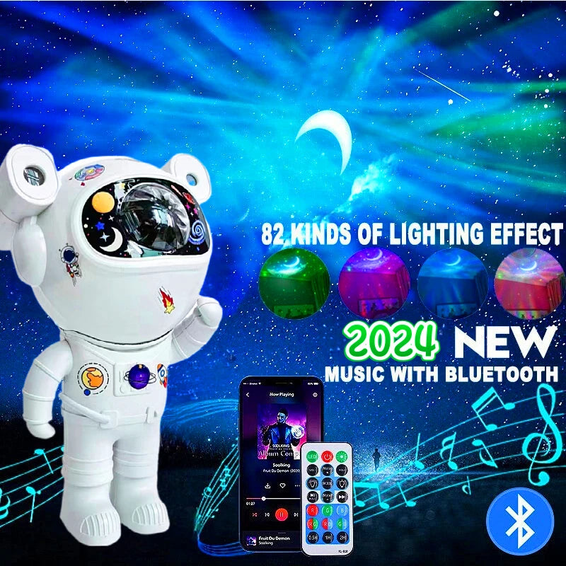 Bluetooth astronaut starlight projector