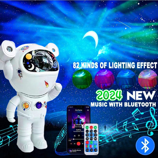 Bluetooth astronaut starlight projector