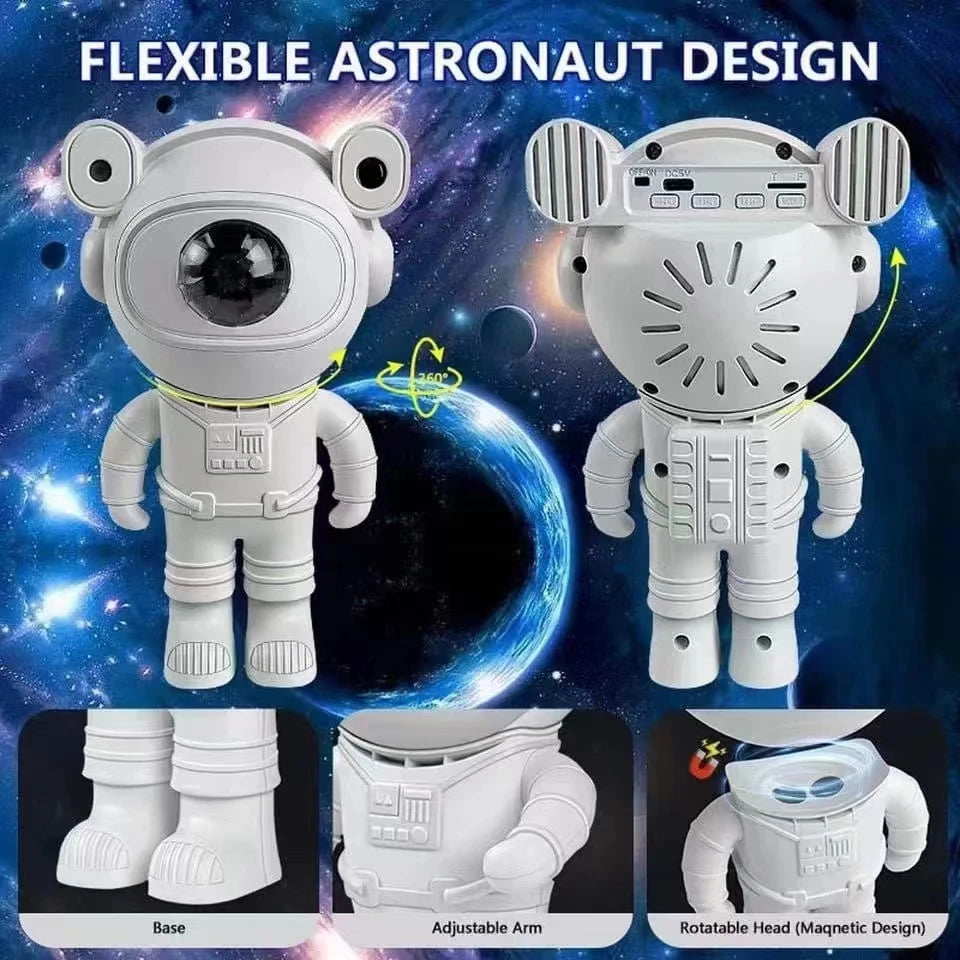 Bluetooth astronaut starlight projector