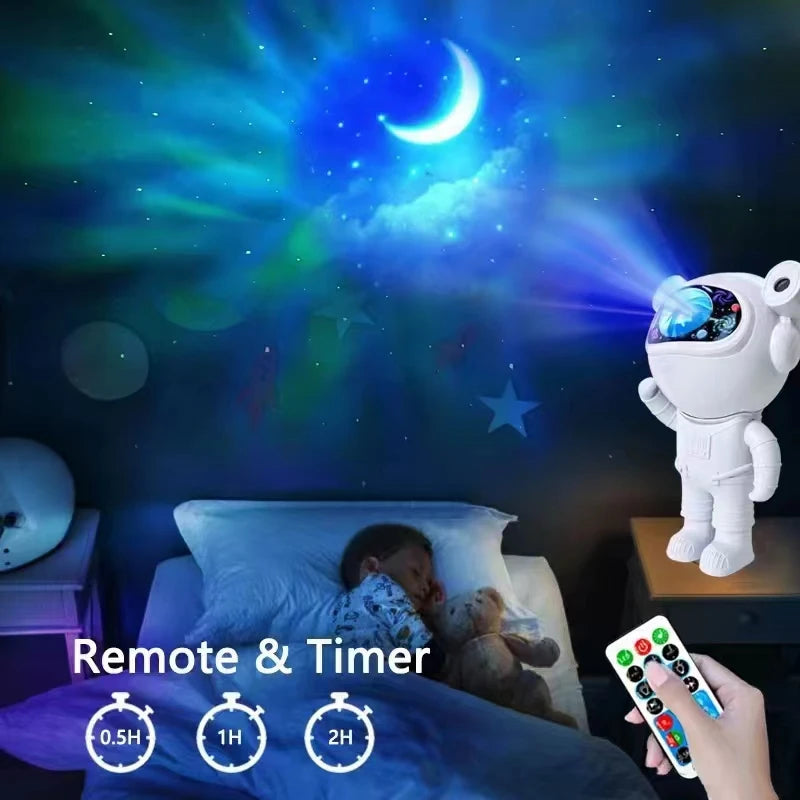 Bluetooth astronaut starlight projector